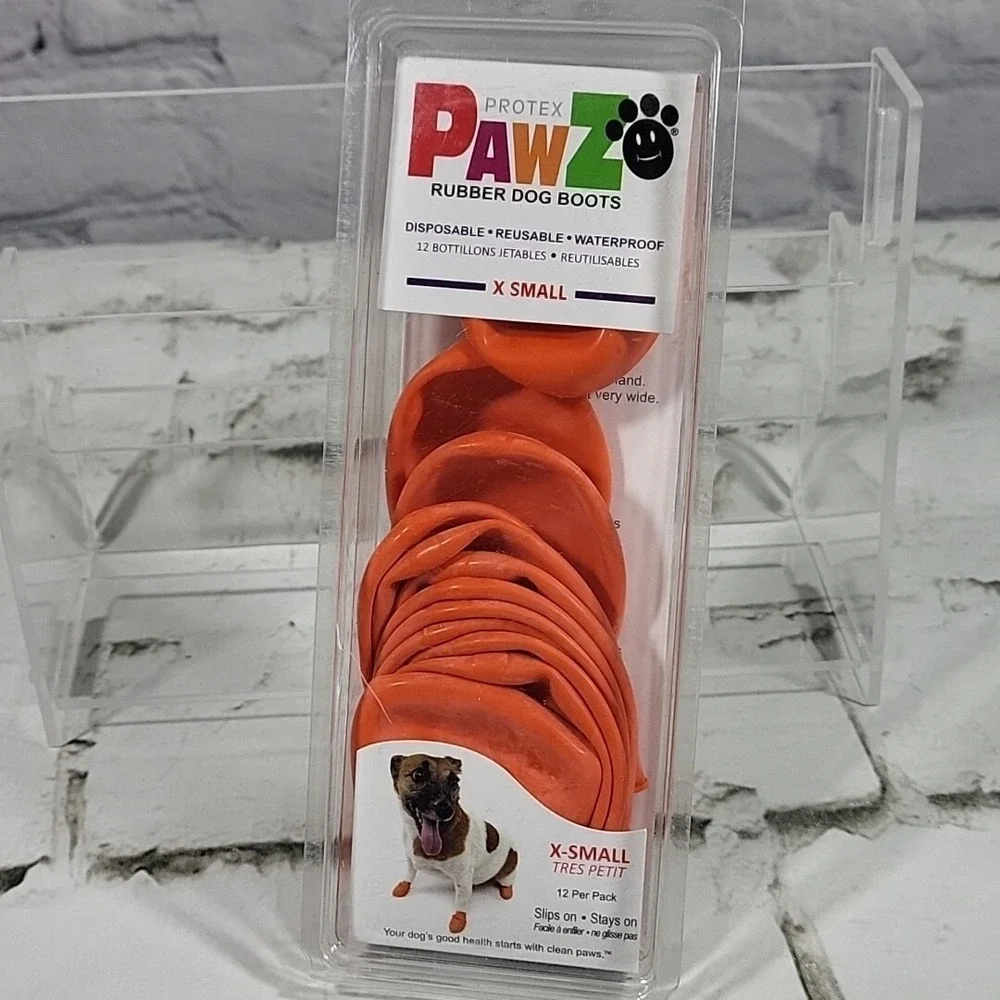 Protex PAWZ Rubber‎ Dog Boots Size XS Arm Hammer Fresh Breath Dental Kit Pet Lot